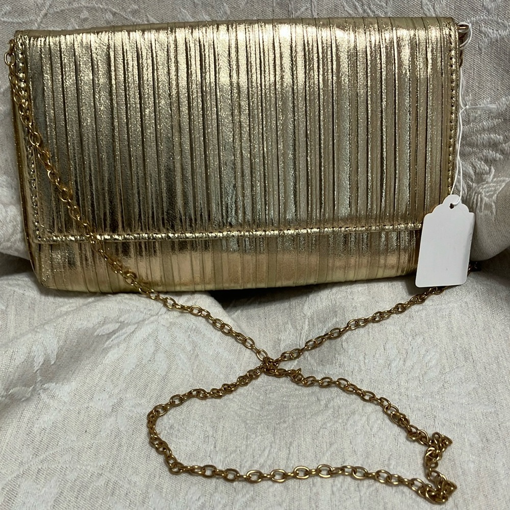 Gold Chain Crossbody Bag